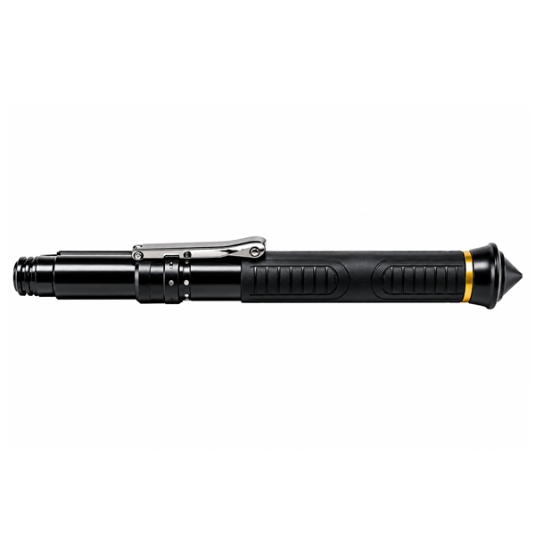 Set baston telescopic din otel 3 sectiuni si spray paralizant chili DEPOX®, rainbow, 66 cm/60 ml, husa inclusa [3]