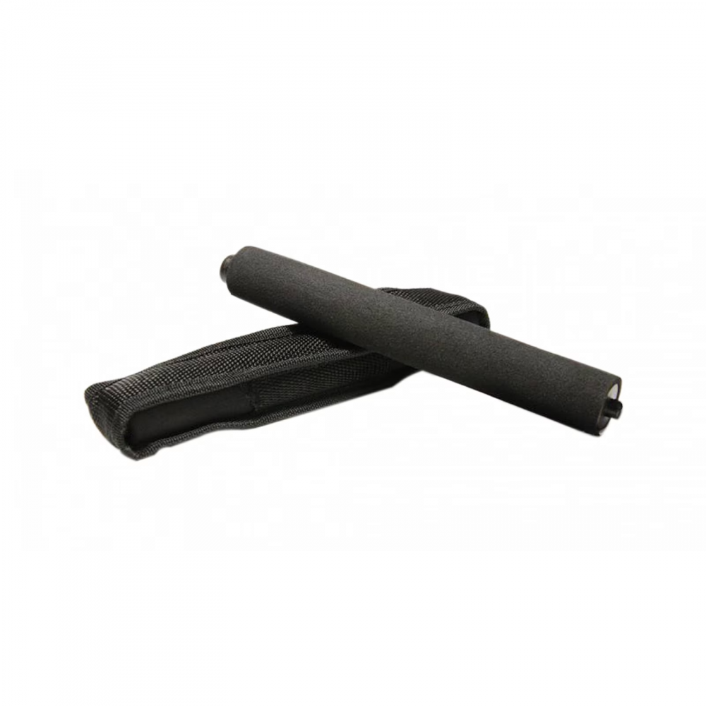 Set baston telescopic negru 50 cm +  box argintiu 0.5 cm grosime [3]