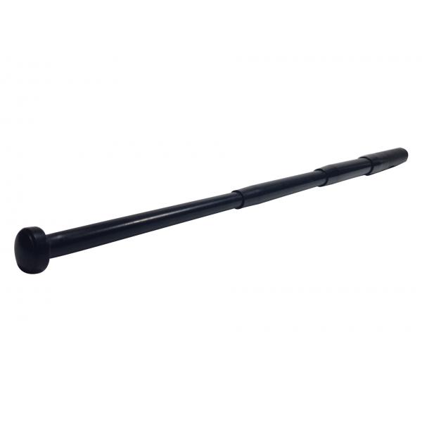 Set baston telescopic din otel, negru, 64 cm + box-rozeta craniu auriu [3]