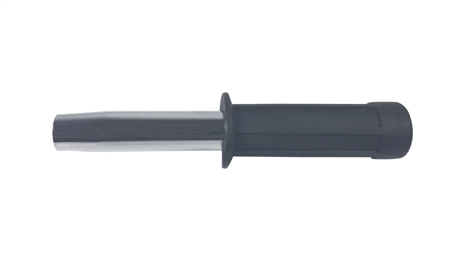 Set baston telescopic flexibil argintiu, maner cauciuc, 47 cm  + box argintiu 1 cm grosime [3]