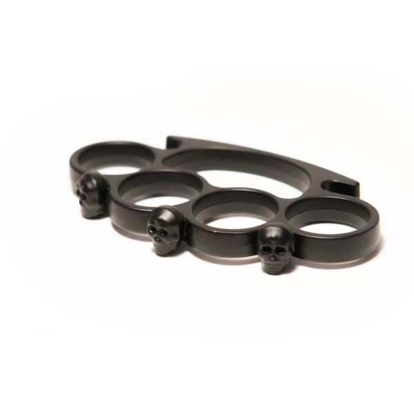 Set baston telescopic Police, 49 cm + box craniu negru [6]