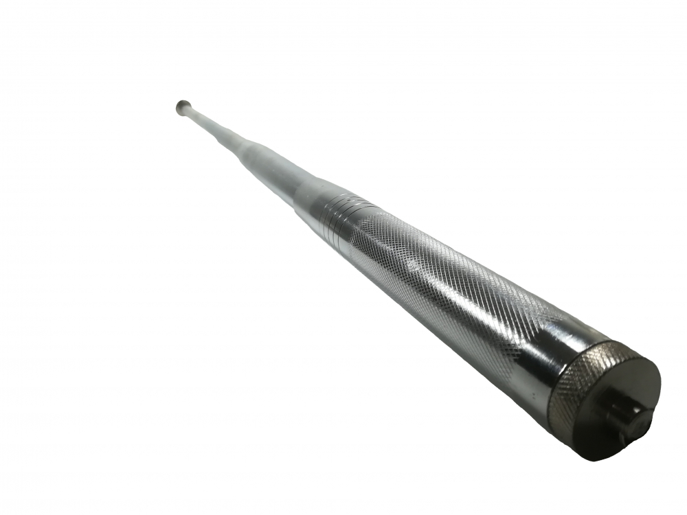 Set 2 bastoane telescopice, argintiu-negru, 4 sectiuni, 65 cm [7]