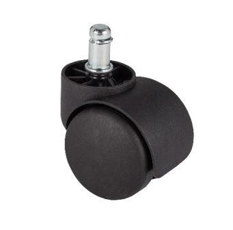 Set baza pentru scaun directorial, 60 cm si rolă universală, Ø11 mm, PVC dur [5]