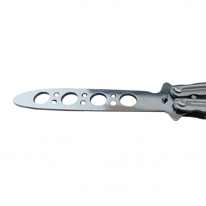 Set briceag de antrenament IdeallStore®, Basic Blade, otel inoxidabil, 22 cm si nunceag din lemn [10]