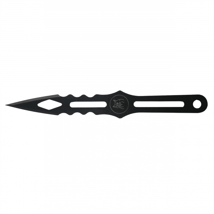 Set Briceag fluture de antrenament, Wave Blade si 3 cutite de aruncat , IdeallStore®, otel inoxidabil [5]