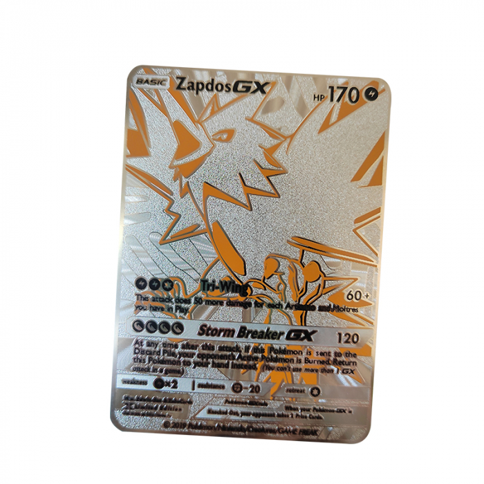 Set cartonase Pokemon IdeallStore®, Silver GTX, editie de colectie, 55 bucati, argintii [6]