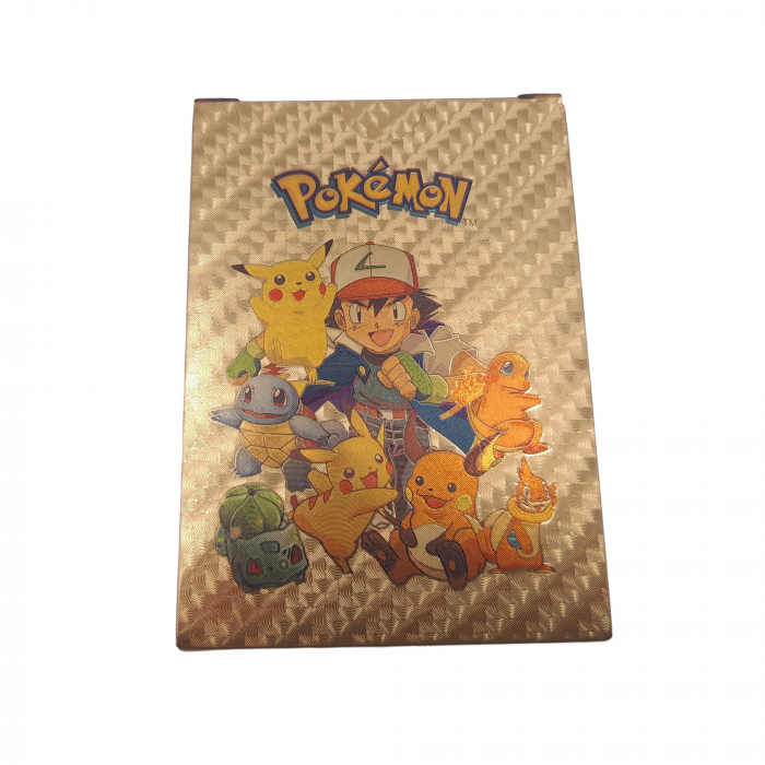 Set cartonase Pokemon IdeallStore®, GTX, editie de colectie, 55 bucati, argintii [4]