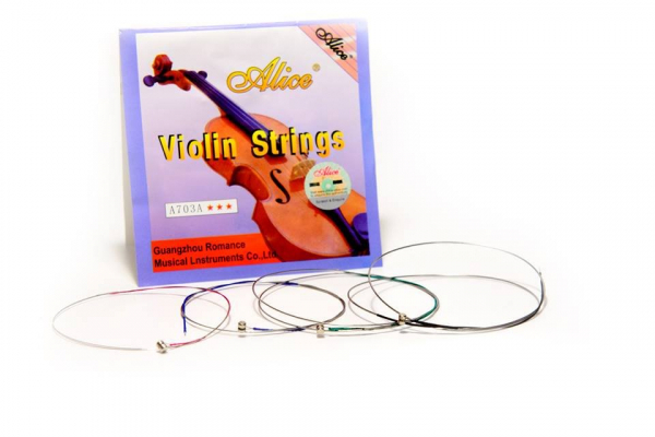 Vioara clasica din lemn 3/4 toc inclus + set corzi cadou [10]