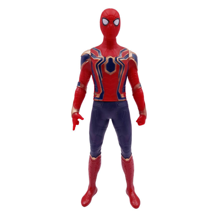 Costum pentru copii, Iron Spiderman, rosu, 5-7 ani, figurina inclusa [7]