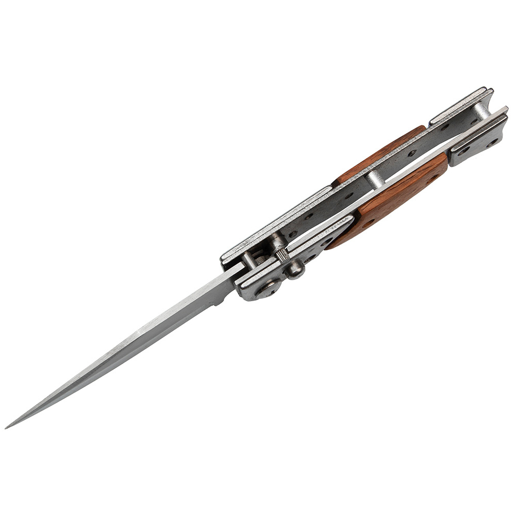 Set cutit de vanatoare automat 16.5 cm si briceag AK-47, 34 cm, teaca inclusa [12]