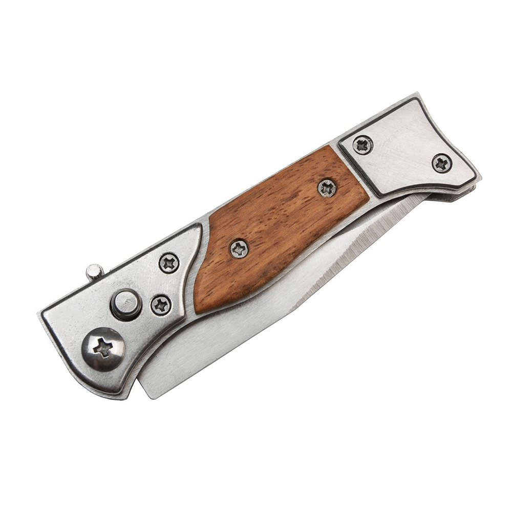 Set cutit de vanatoare automat 16.5 cm si briceag AK-47, 34 cm, teaca inclusa [14]