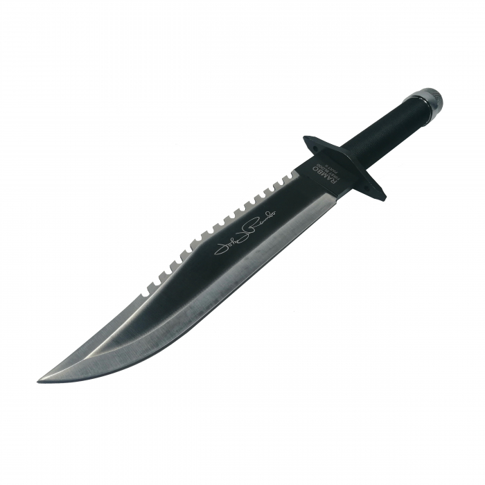 Set Cutit de vanatoare First Blood si Maceta Rambo, IdeallStore®, Teaca inclusa [2]