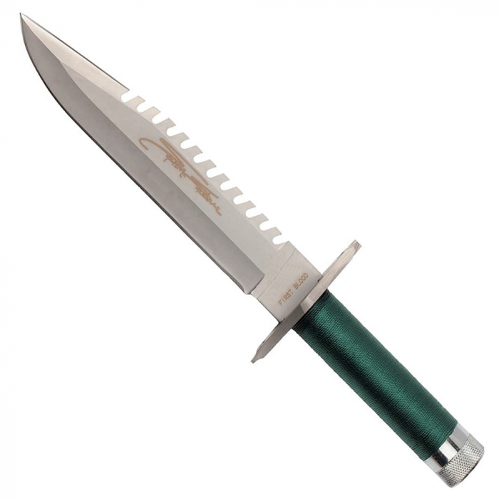 Set Cutit de vanatoare First Blood si Maceta Rambo IV,  IdeallStore®, Teaca inclusa [8]