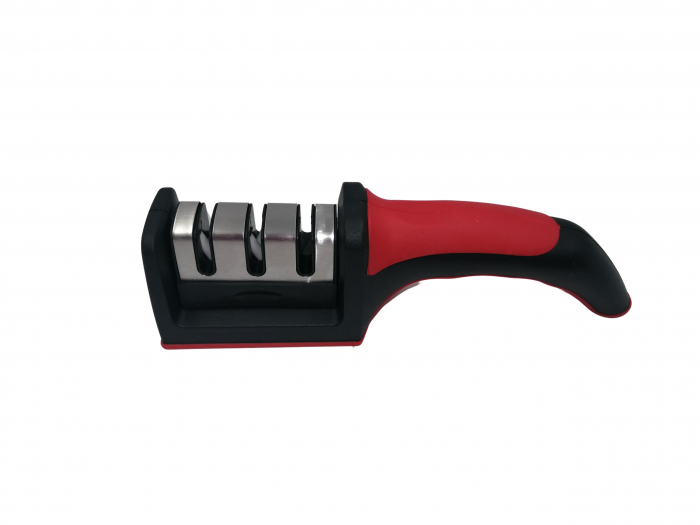 Set de macelarie IdeallStore®, filetat, cutitul bucatarului, ascutitoare si suport magnetic, otel inoxidabl [5]