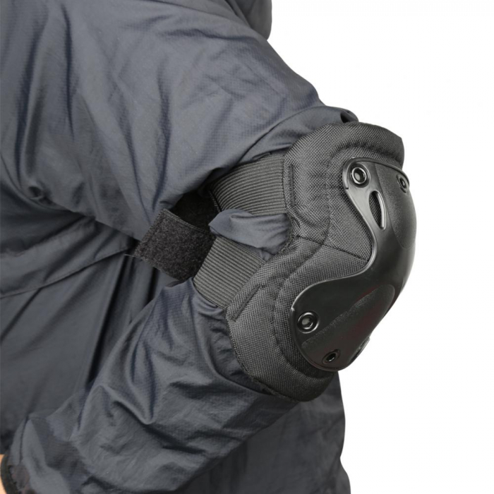 Set de protectie, Tactical Gear, genunchiere si cotiere, nylon, marime universala, negru [9]