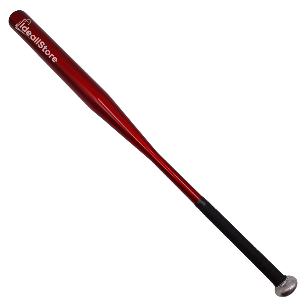 Set doua bata de baseball IdeallStore®, Home Run, aluminiu, 80 cm, rosu [2]