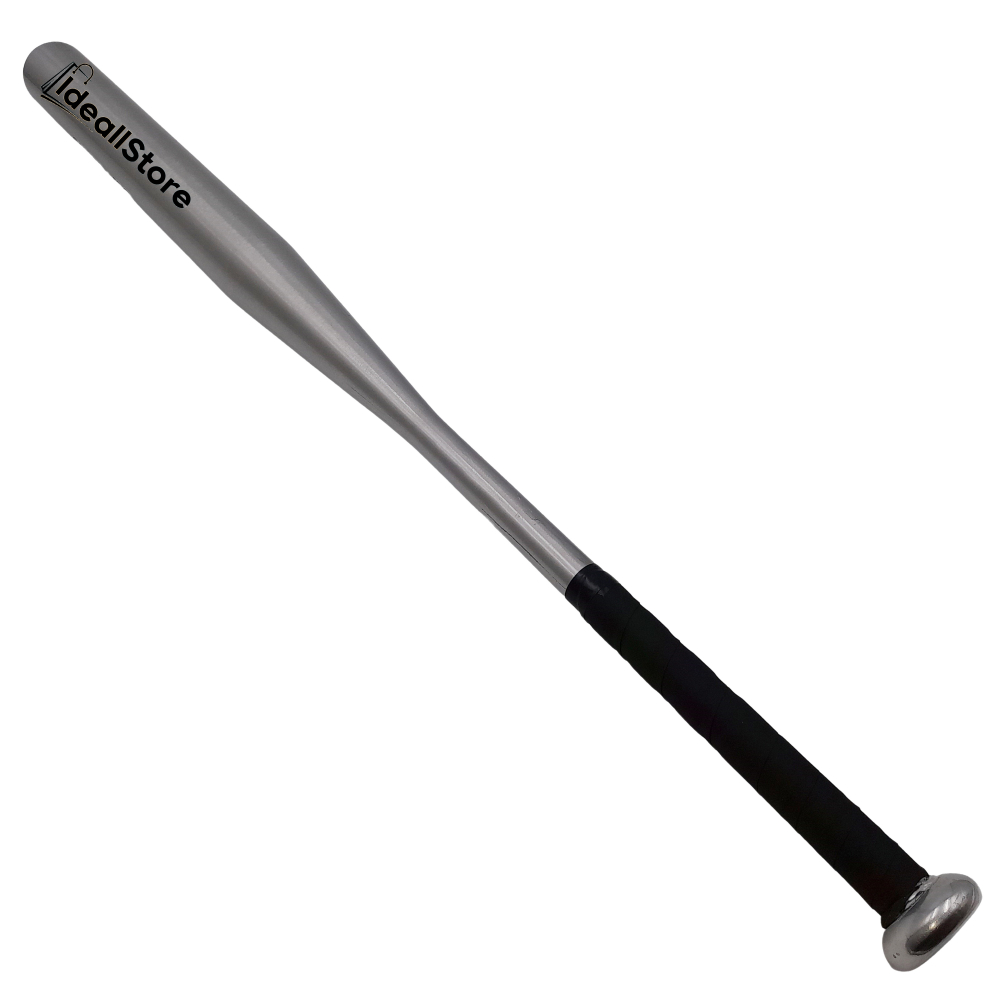 Set doua bate de baseball IdeallStore®, aluminiu, 80 cm, argintiu [2]