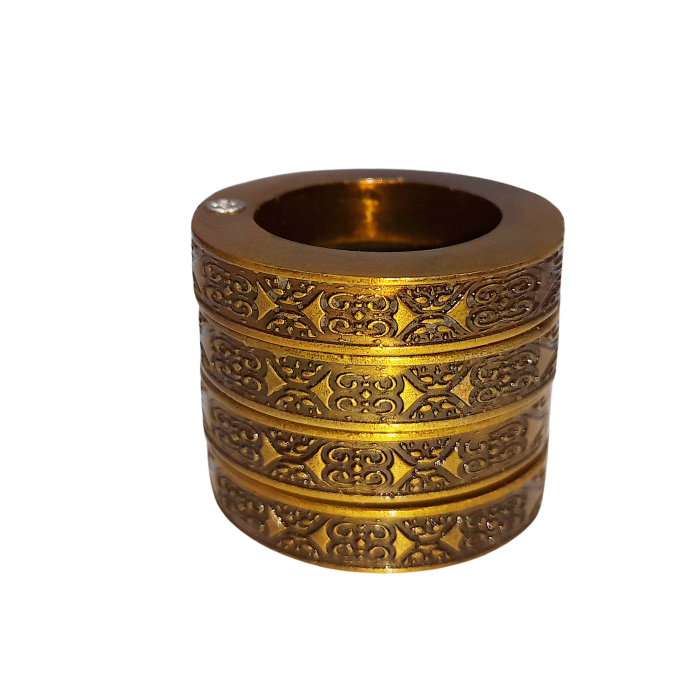 Set doua boxuri autoaparare IdeallStore®,Antique Justice otel inoxidabil [4]