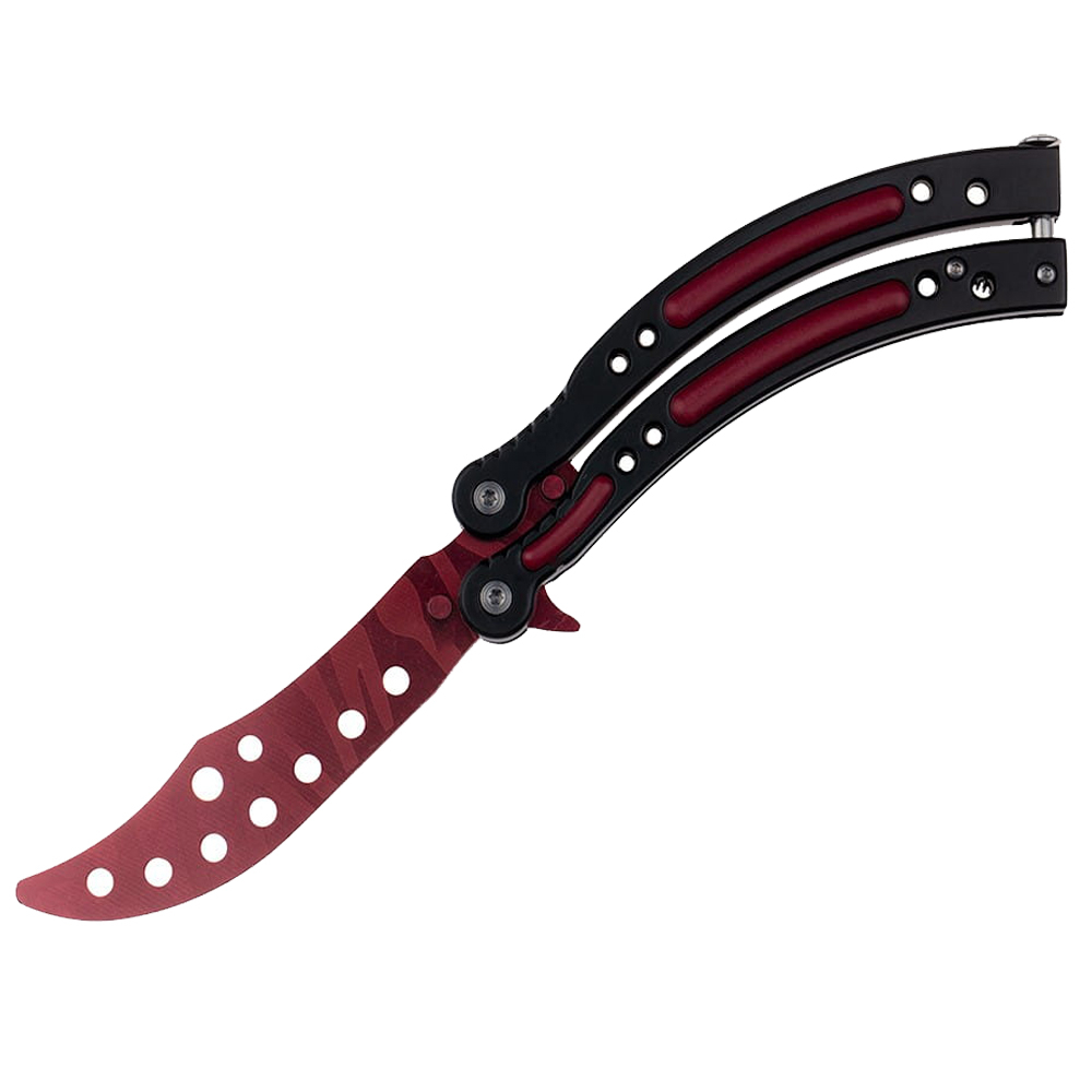 Set doua briceaguri de antrenament IdeallStore®, Inferno Blades, otel inoxidabil, 24 cm, multicolor [8]