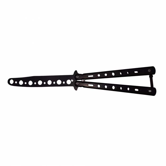 Set doua briceaguri fluture de antrenament IdeallStore®, Distortion Butterfly, otel inoxidabil [2]