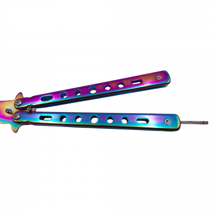 Set doua briceaguri fluture pentru antrenament , IdeallStore® , 22 cm, multicolor [5]