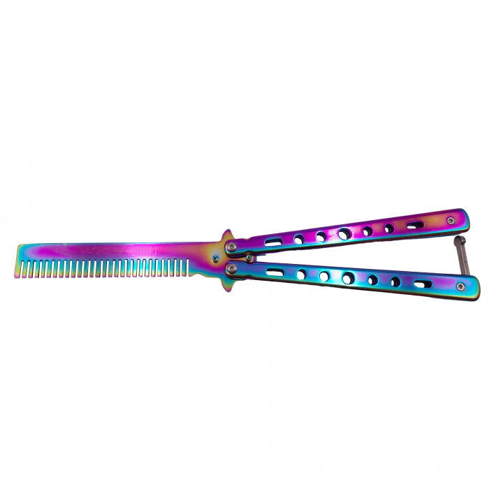 Set doua briceaguri fluture pentru antrenament , IdeallStore® , 22 cm, multicolor [2]