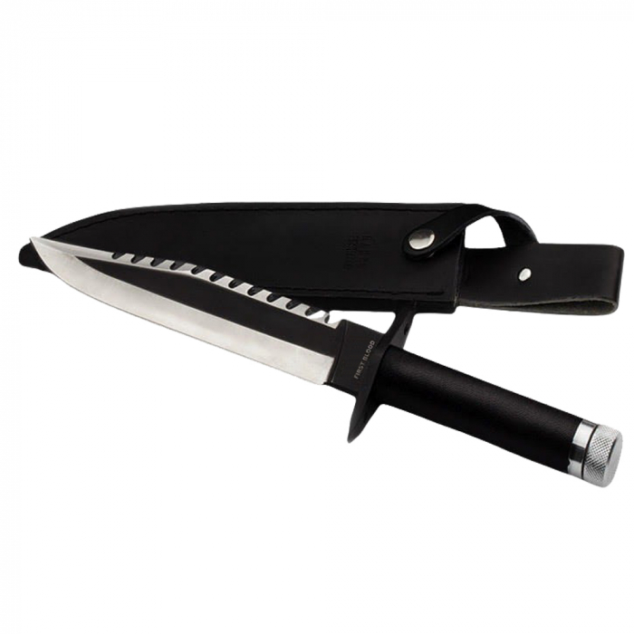 Set doua Cutite de Vanatoare FirstBlood, IdeallStore®, 35 cm, Teaca inclusa [2]