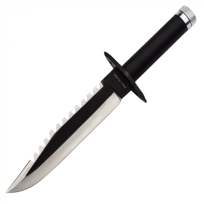 Set doua Cutite de Vanatoare FirstBlood, IdeallStore®, 35 cm, Teaca inclusa [3]