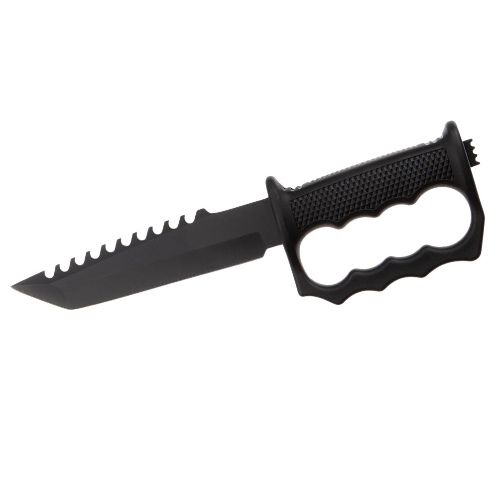 Set doua cutite de vanatoare IdeallStore®, Juggernaut Assault, otel inoxidabil, negru [4]