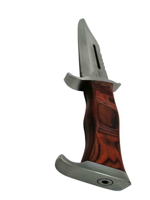 Set doua cutite de vanatoare , Tactical Knife, IdeallStore®, Otel inoxidabil, Teaca inclusa [8]