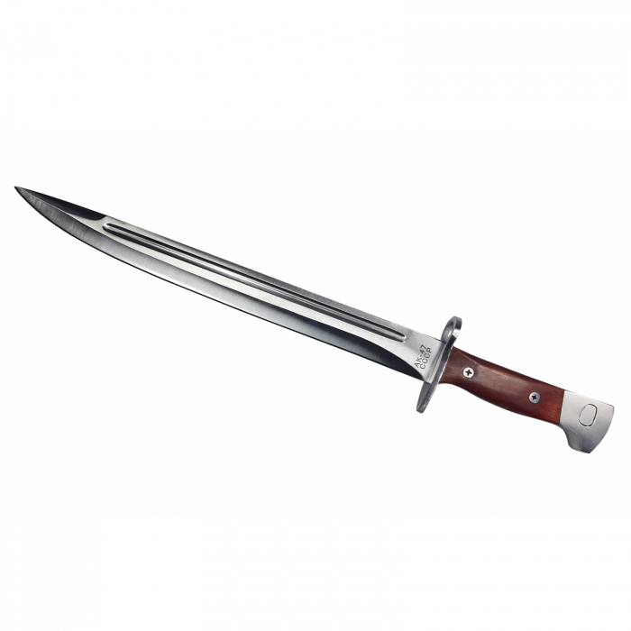 Set doua cutite pentru camping si vanatoare AK, IdeallStore®, 39 cm, maro [2]
