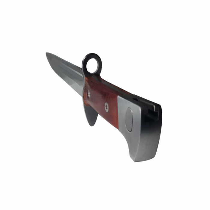 Set doua cutite pentru camping si vanatoare AK, IdeallStore®, 39 cm, maro [3]