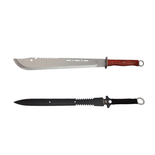 Set doua sabii de vanatoare, IdeallStore®, Lord Blade, 69 cm, teaca inclusa [1]
