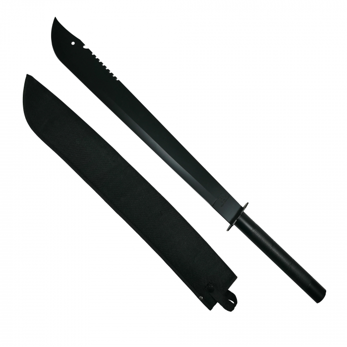 Set doua sabii de vanatoare, IdeallStore®, Ninja Blade, 83 cm, negru, teaca inclusa [2]