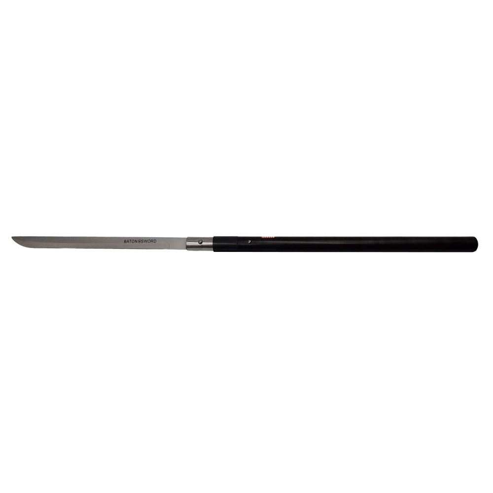Set doua sabii de vanatoare, Shaolin Master, 87 cm, negru, teaca inclusa [8]
