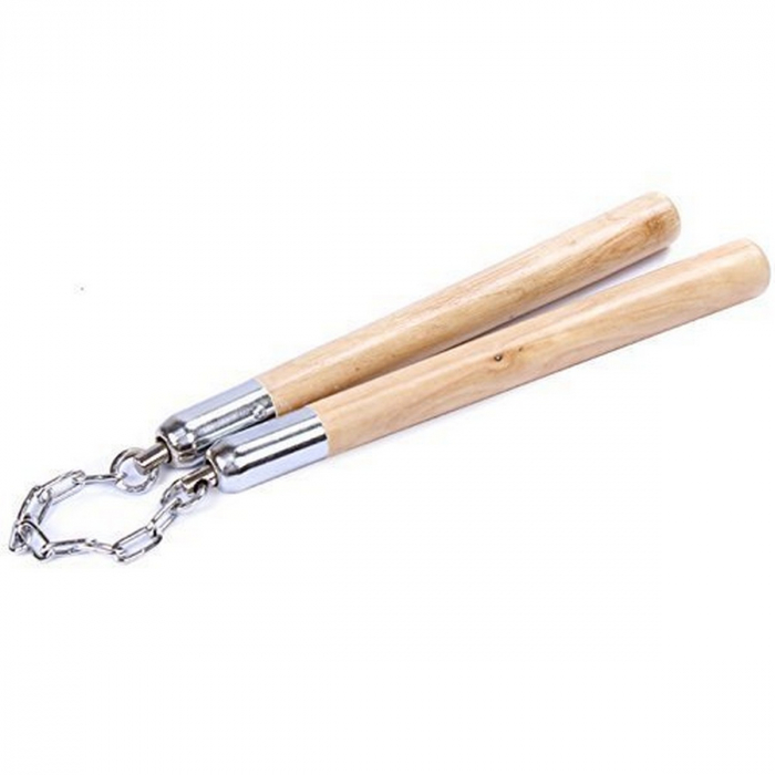 Set maceta de vanatoare IdeallStore®, Knife of Mind, otel inoxidabil, argintie, 46 cm si nunceag lemn [9]