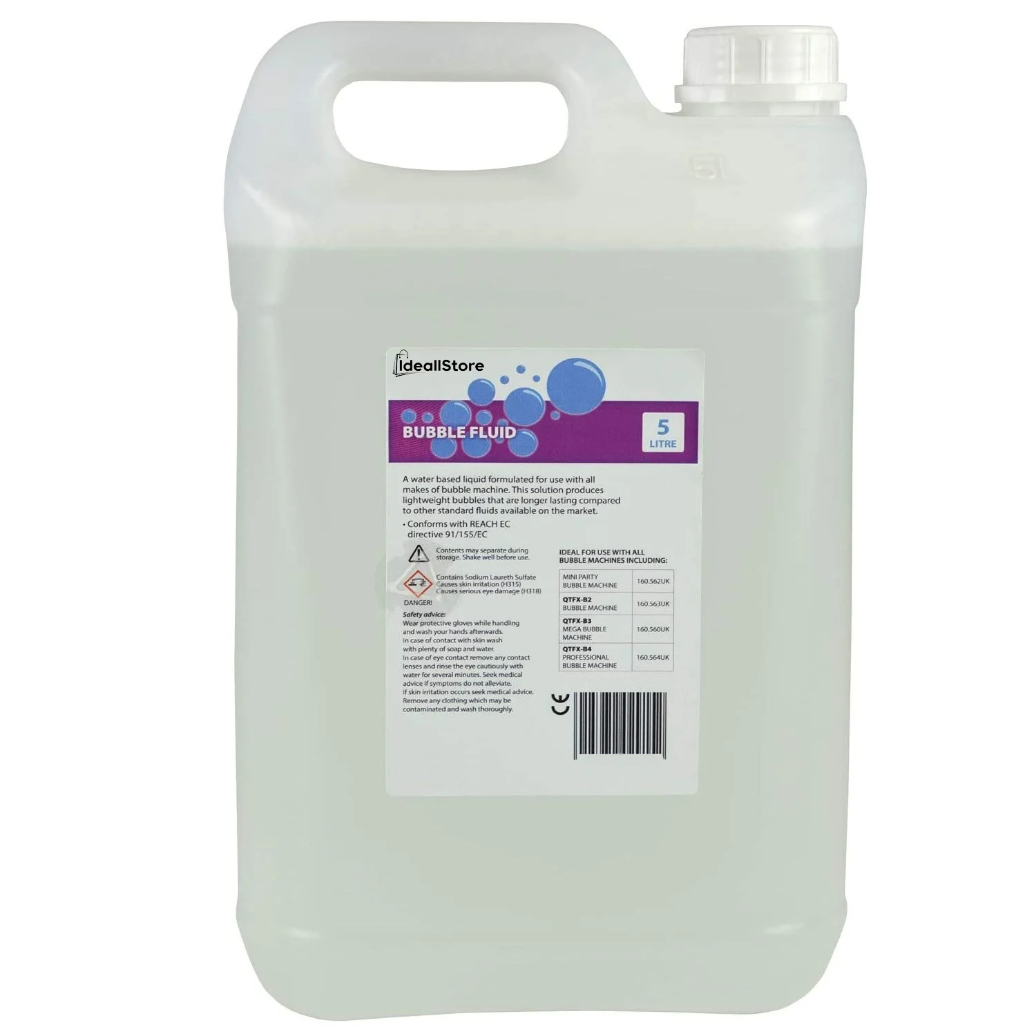 Set masina de baloane, lichid baloane 5 l  si mașină de fum ,lichid fum 4.5 l, telecomanda inclusa [11]