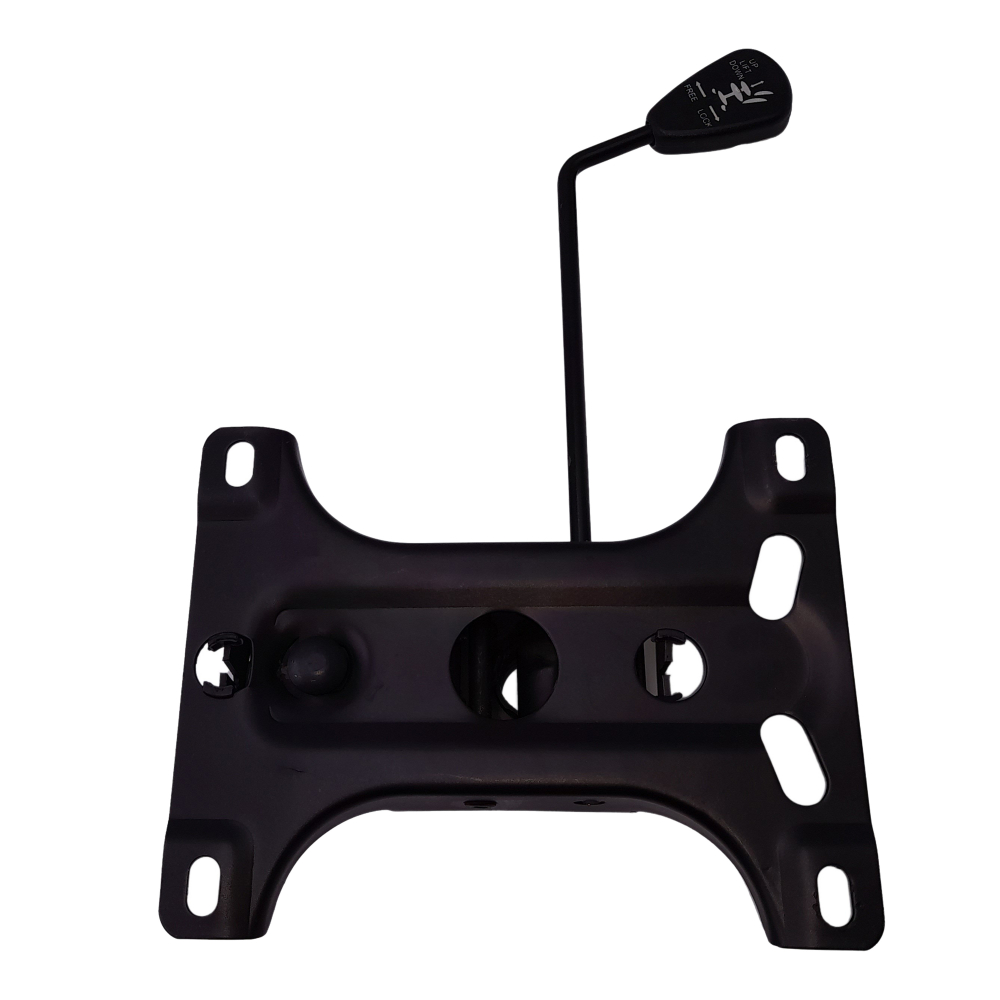 Set mecanism reglaj si cilindru piston gaz pentru scaune birou, negru, 30 cm [10]