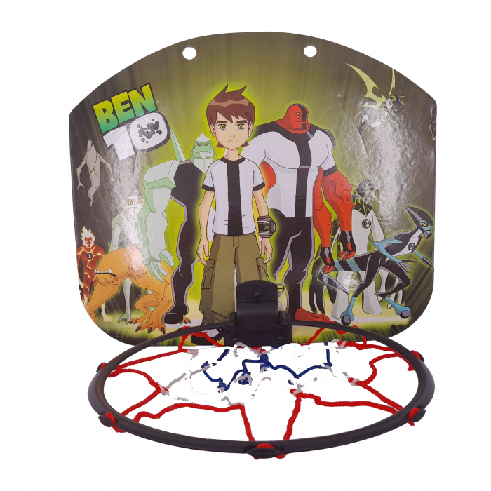 Set mini cos de baschet IdeallStore®, Ben 10 Edition, plastic, minge inclusa [4]