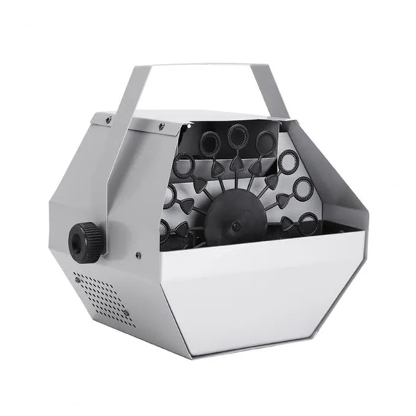 Set petrecere masina de baloane si lichid,  IdeallStore®, telecomanda inclusa, argintiu [2]