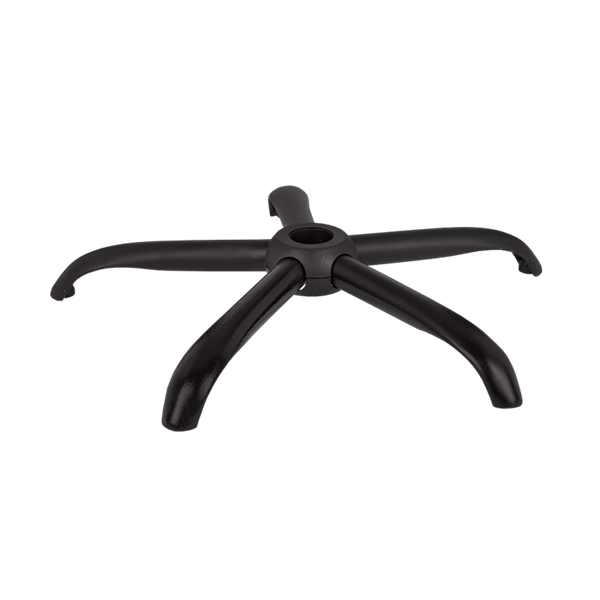Set placuta balans metalica 26 x 15 cm, baza 64 cm, rola universala cauciuc si cilindru piston, gaz, pentru scaune birou, negru, 35 cm [5]