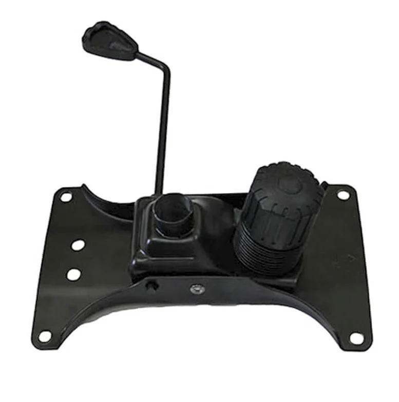 Set placuta balans metal, 26 x 15 cm si cilindru piston, gaz, pentru scaune birou, negru, 35 cm [5]