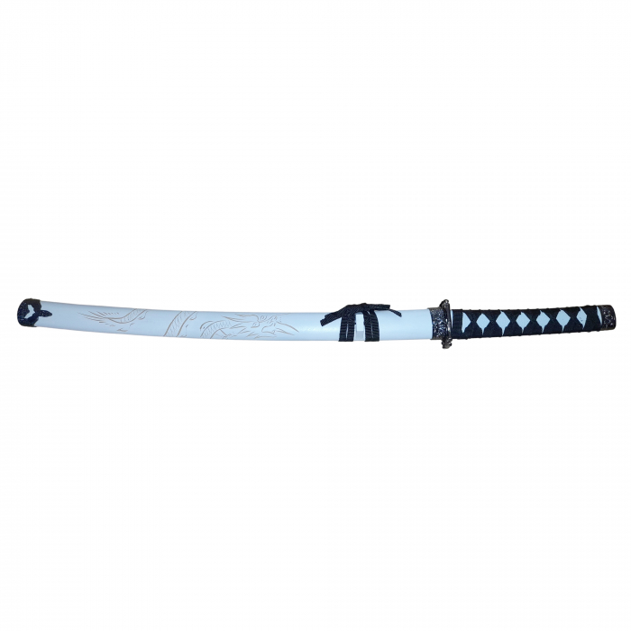 Set sabii decorative IdeallStore®, panoplie, Ninja Warrior, metal, 83 cm, teaca inclusa [7]
