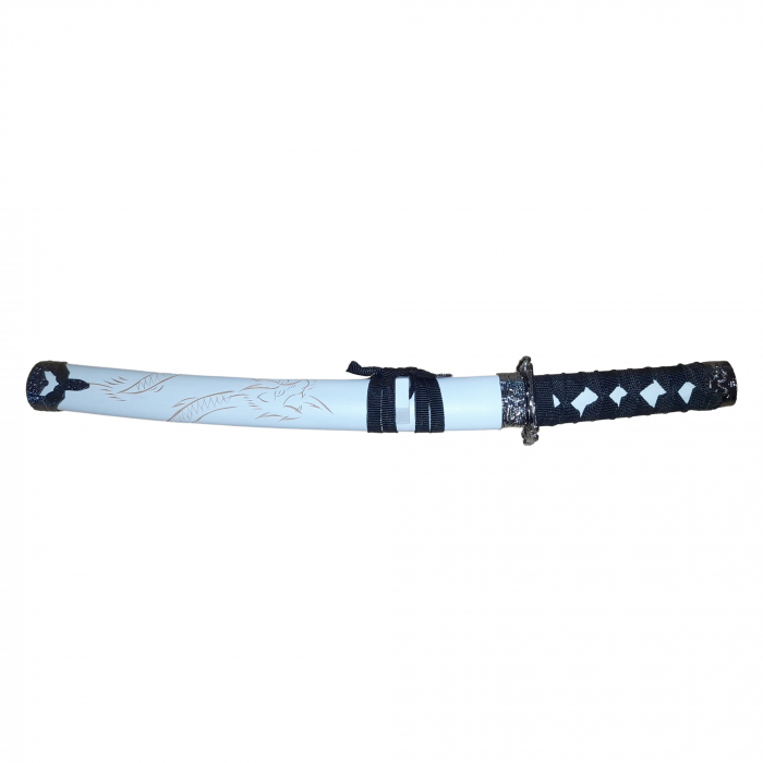 Set sabii decorative IdeallStore®, panoplie, Ninja Warrior, metal, 83 cm, teaca inclusa [8]