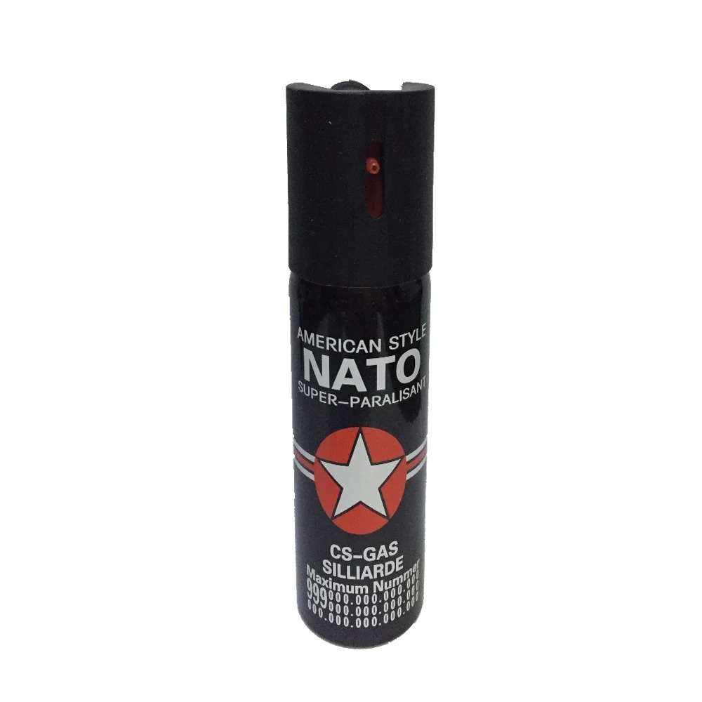 Set spray cu piper si cutit model spaniol 20.5 cm, auto-aparare, 90 ml [2]