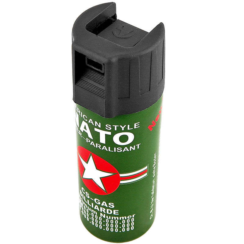 Set cutit model spaniol 15 cm si trei sprayuri piper, auto-aparare, 110 ml, verde [5]