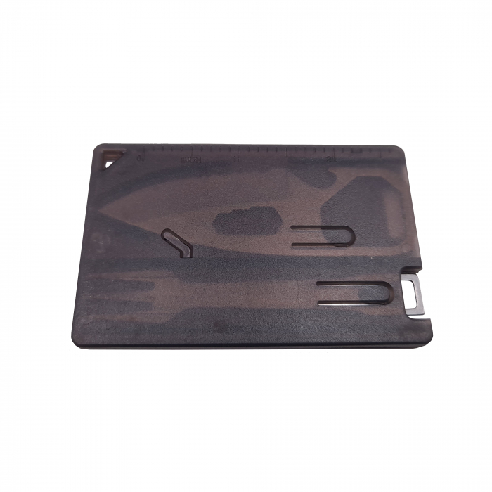 Set tacamuri pentru camping si drumetii IdeallStore®, cutit si furculita, multifunctional, 8.5 cm [6]