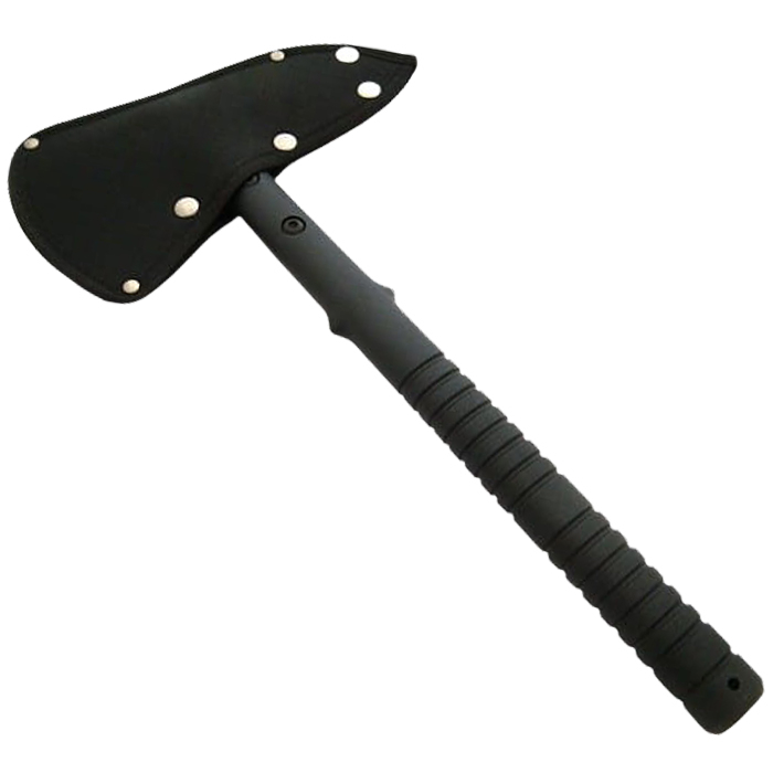 Set Topor Ideallstore®, Tactical Spirit, 40 cm, teaca inclusa si briceag de vanatoare AK [10]