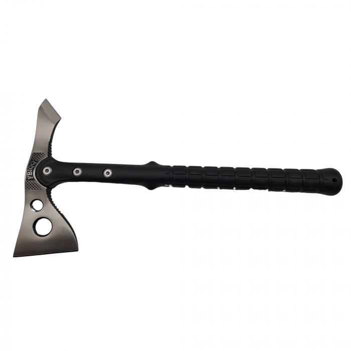 Set topor si sabie de vanatoare, IdeallStore®, argintiu, 38 cm, teaca inclusa [3]