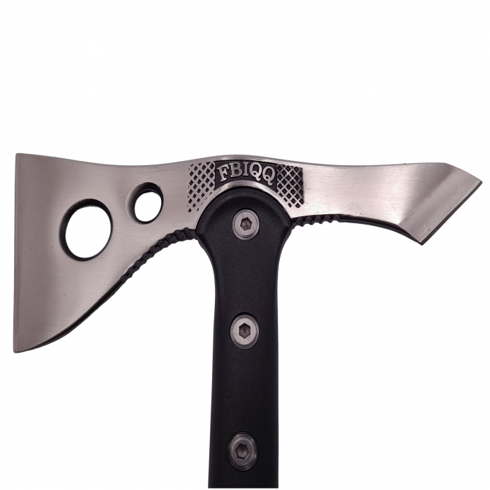 Set topor si sabie de vanatoare, IdeallStore®, argintiu, 38 cm, teaca inclusa [4]